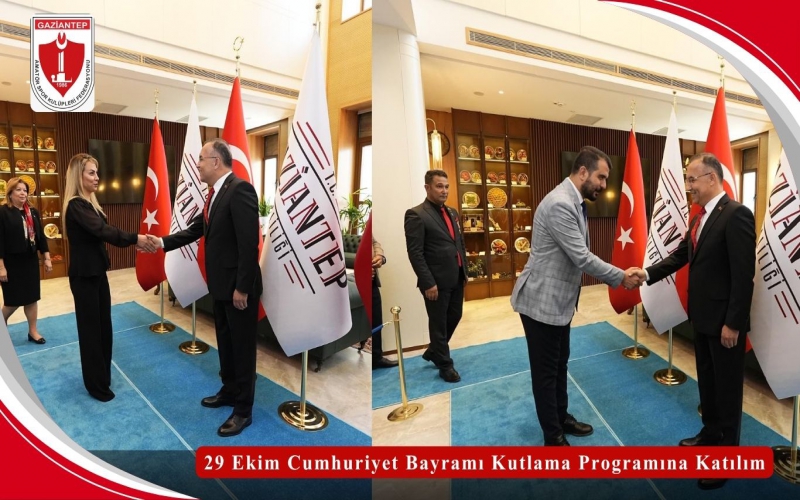 29 Ekim Cumhuriyet Bayramı Kutlama Programına Katılım
